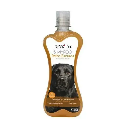 PETBRILHO Shampoo pelos oscuros 500 ml