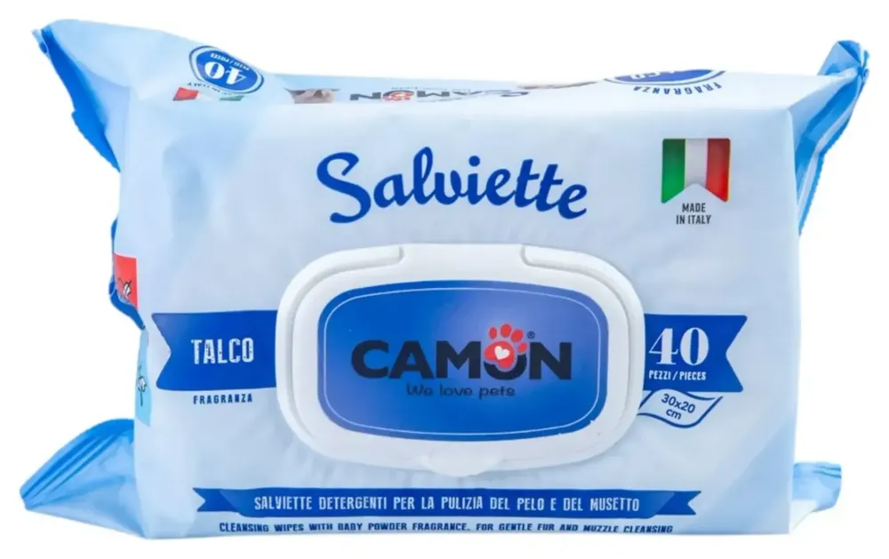 CAMON Dsalviette toallita humeda talco (40 u )