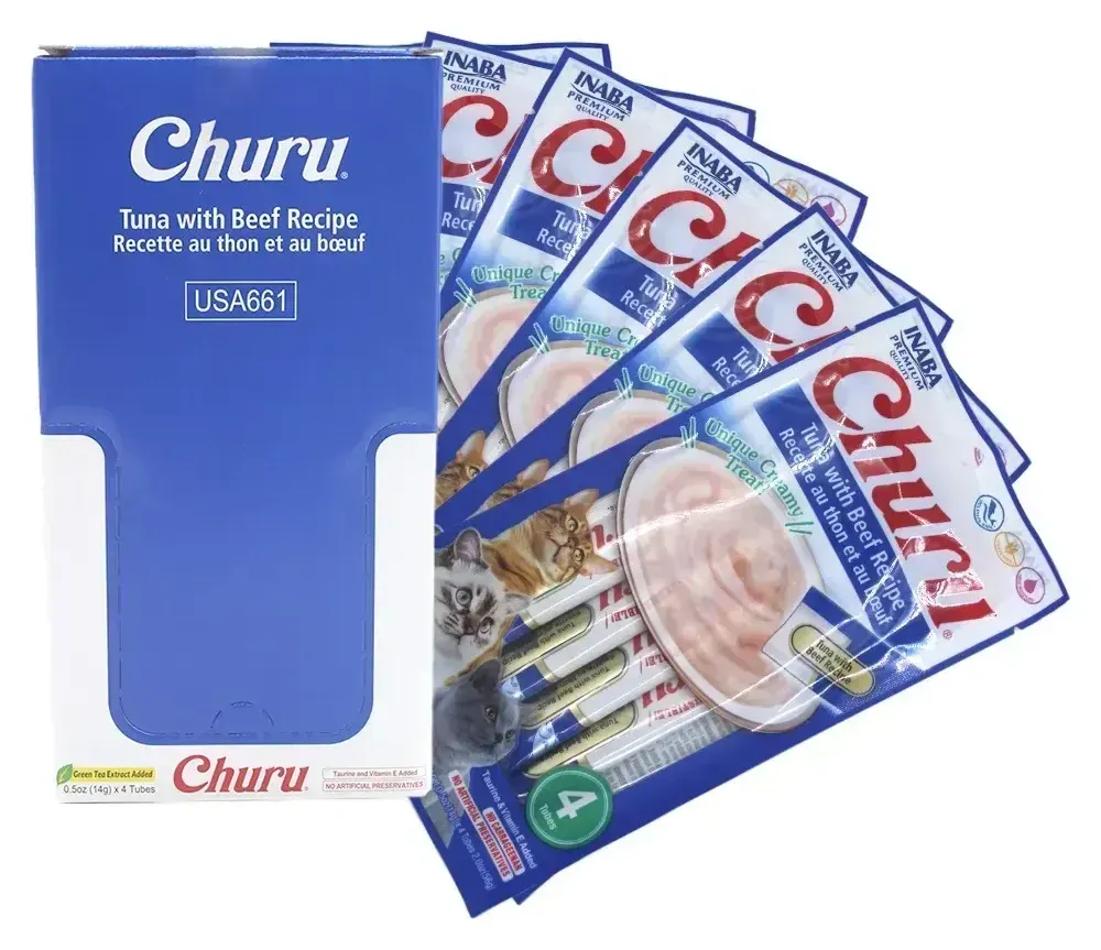 CHURU Cat tuna with beef recipe (atun con carne) 56 g