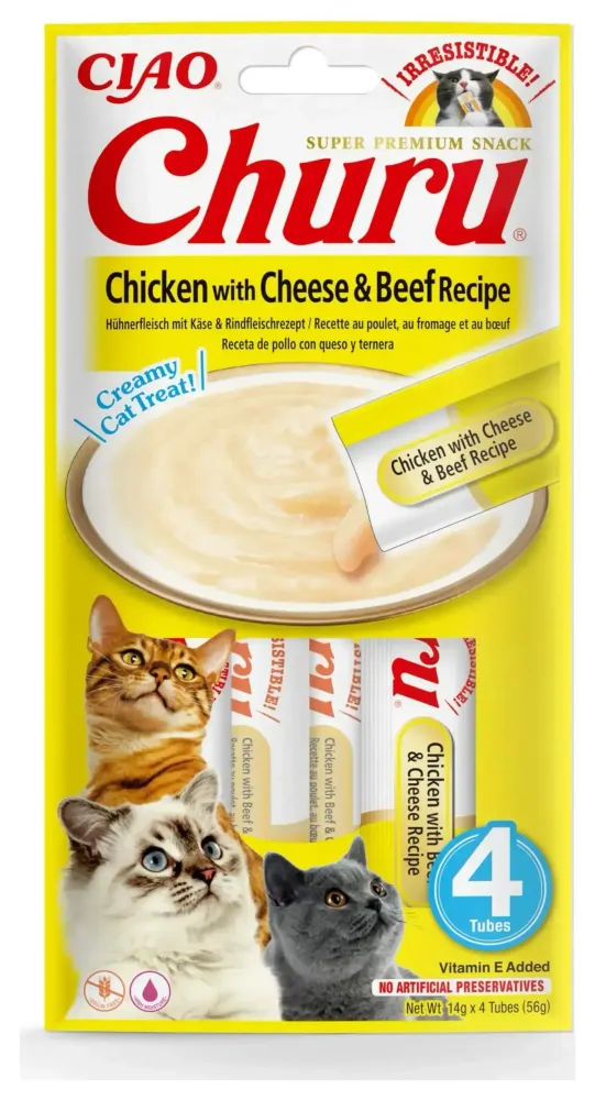 CHURU Cat chicken with beef recipe (pollo con carne) 56 g