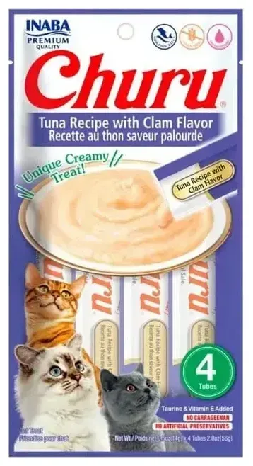 CHURU Tuna recipe with clamflavor (atun con sabor a almeja) 56 g