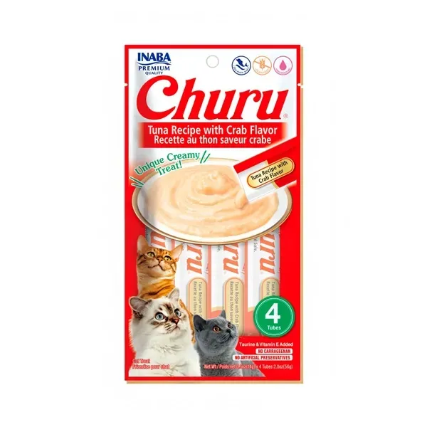 CHURU Cat tuna recipe with crab flavor 56 g