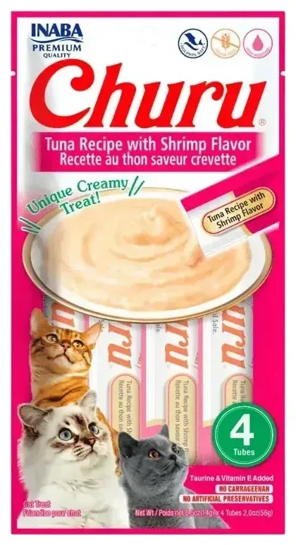 CHURU Cat tuna recipe with shimp flavor 56 g