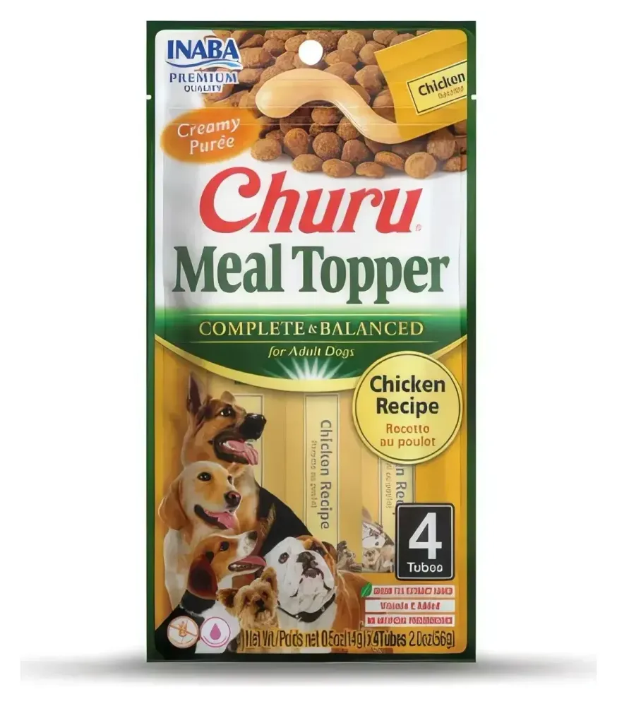 CHURU Dog meal topper chicken recipe